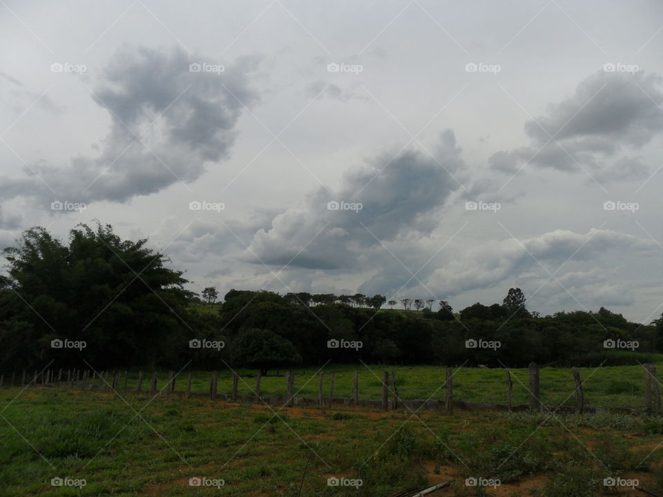 Farm's sky in Brazil