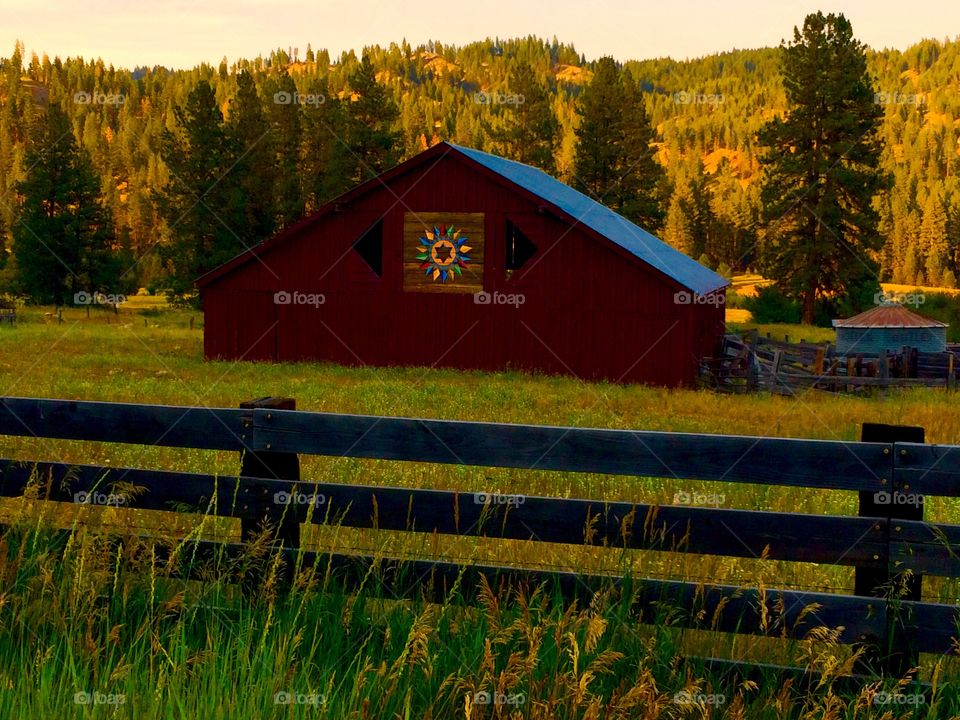 Idaho barn