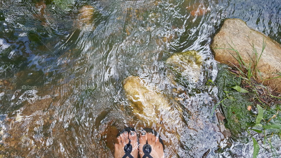 Feet In The Water