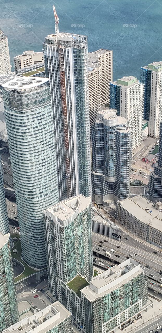 CN tower view