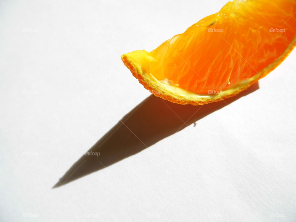 orange juice on the table in the morning