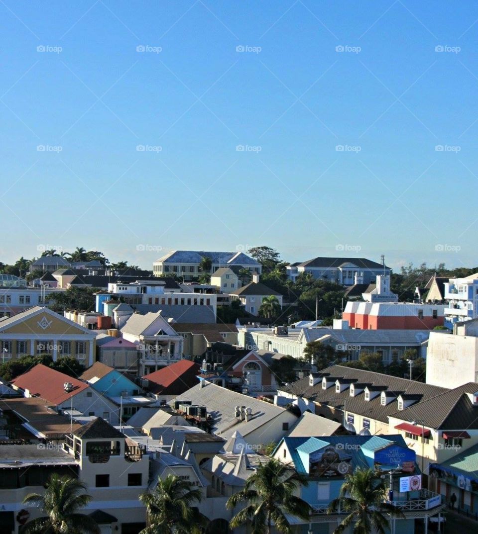 Bahamas skyline
