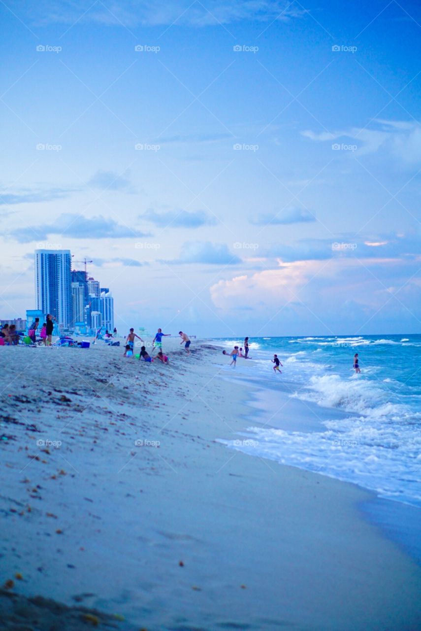 Miami Beach Cityscape