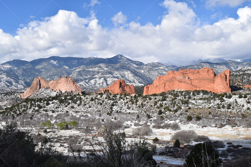 Red Rocks in Colorado