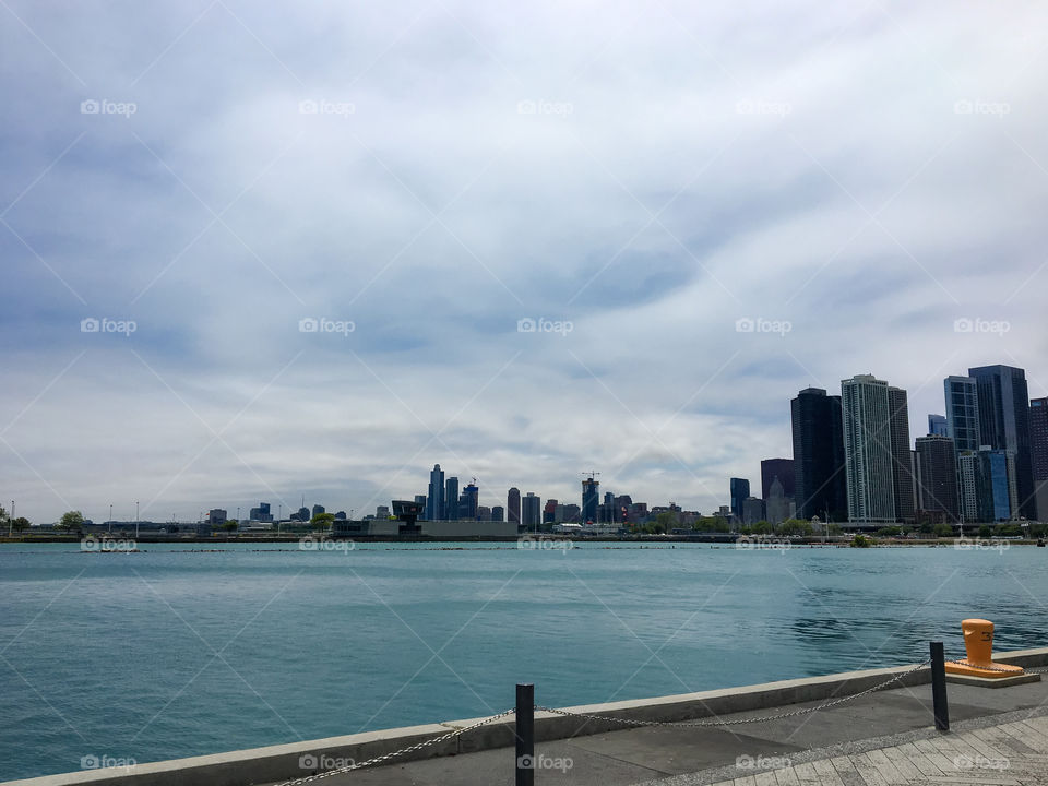 Walking at Navy Pier in Chicago