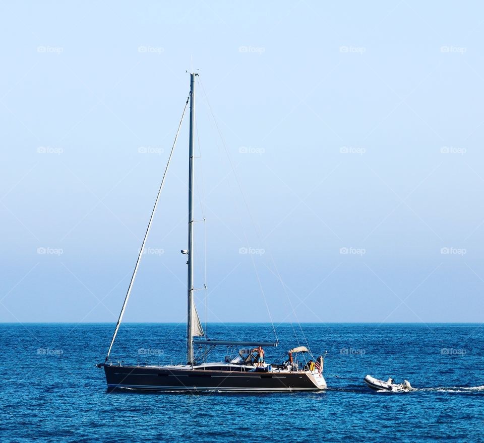 Sailing in Malibu, CA