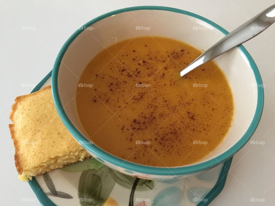 Homemade Butternut Squash Soup