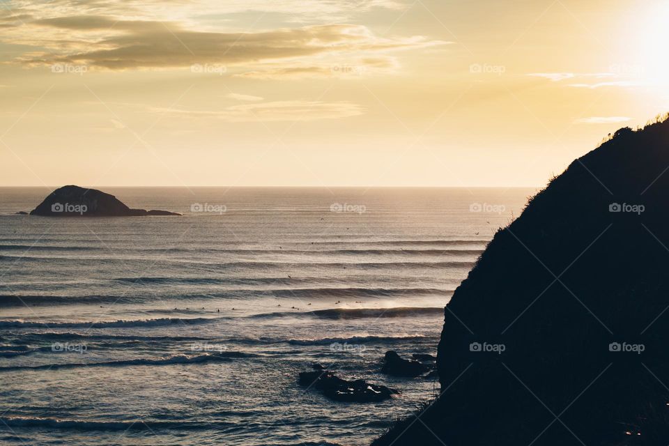 sunset mountain view location