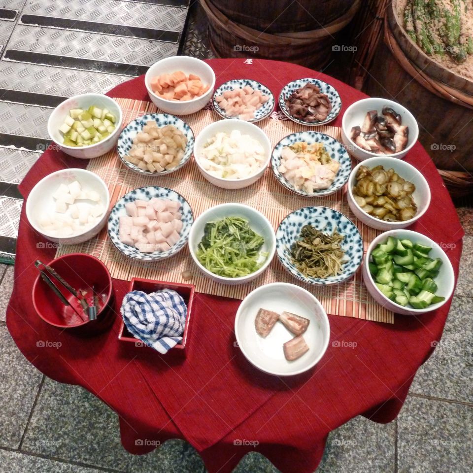 Japanese diner in Kyoto