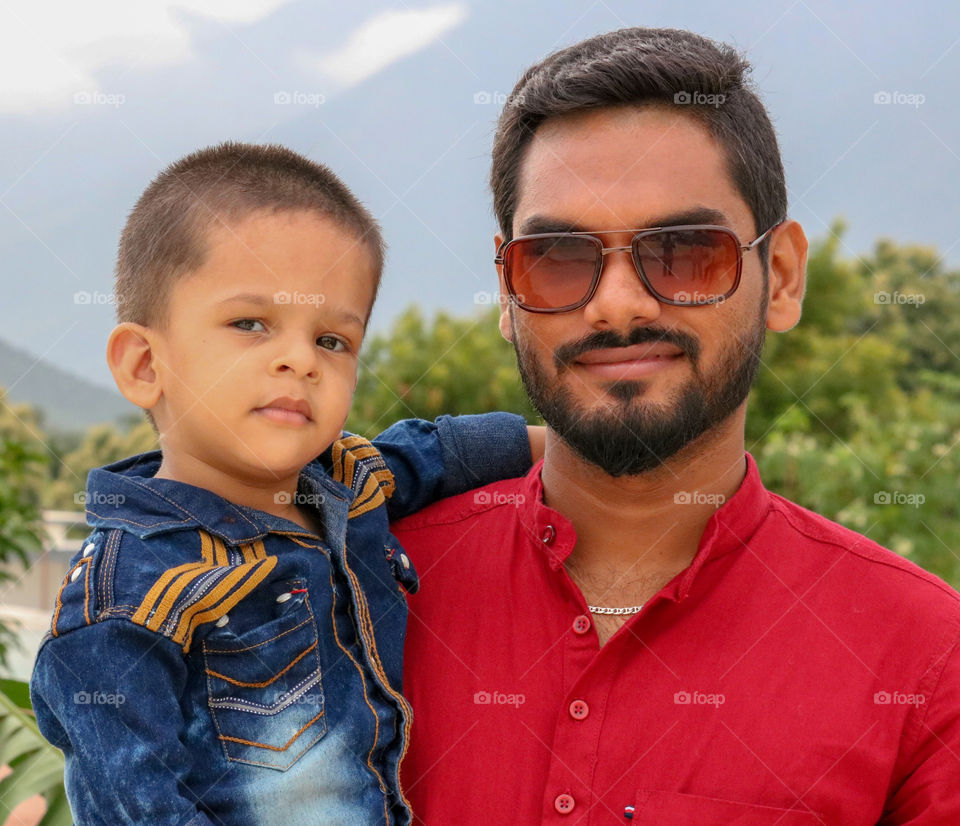 my cousin and his nephew