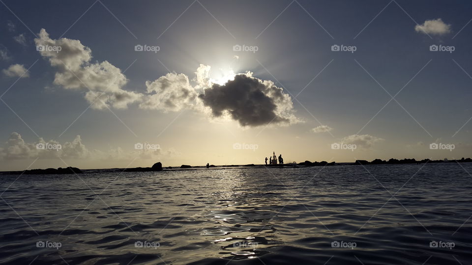 Sunset at Curaçao