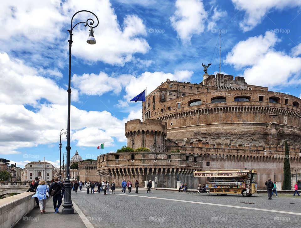Sant'angelo Castle in Rome