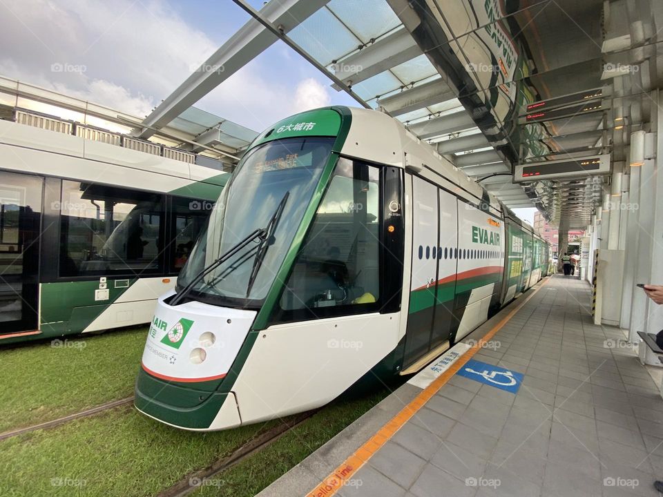 Light Rail in Taiwan Kaohsiung 