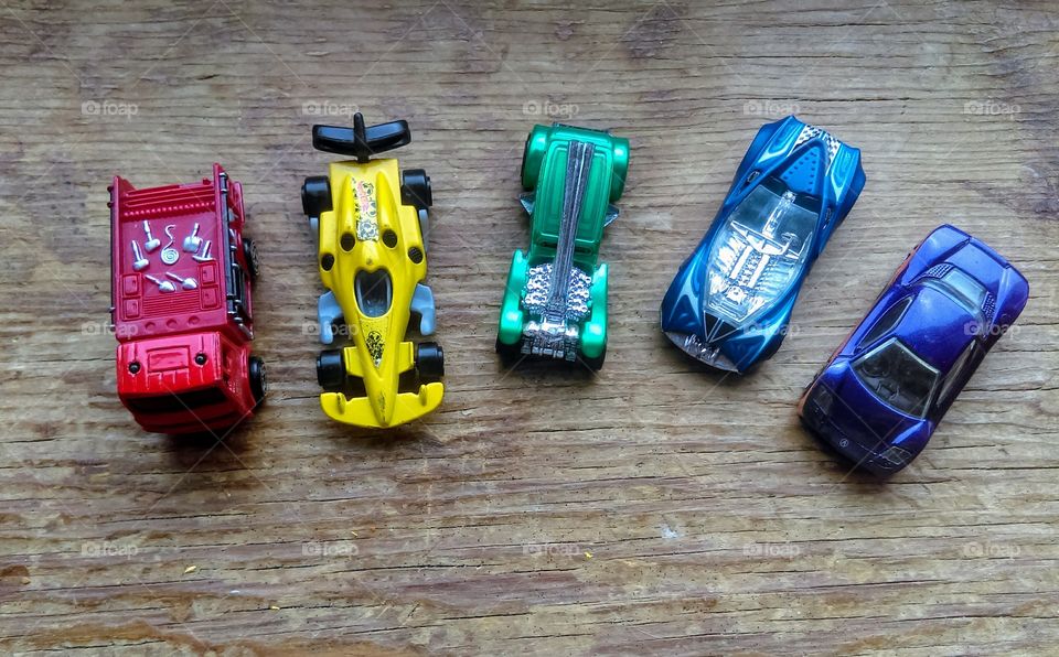 Rainbow Hotwheels