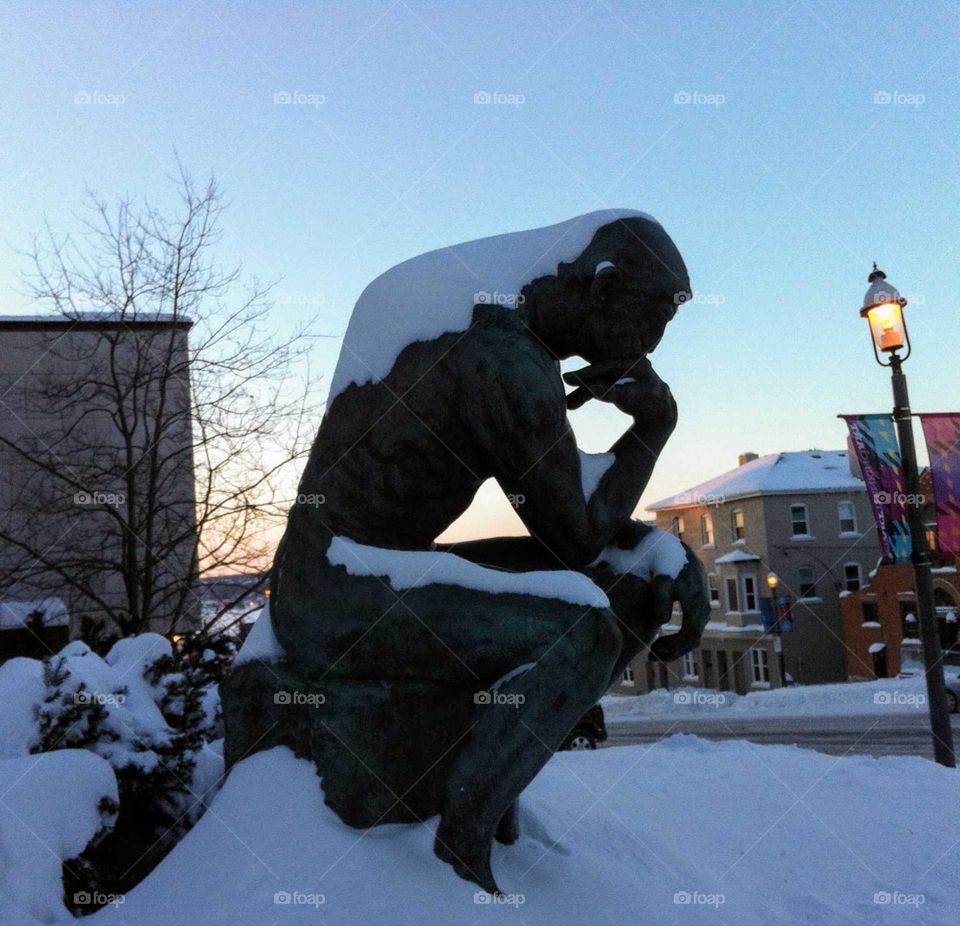 Rodin's The Thinker Barrie