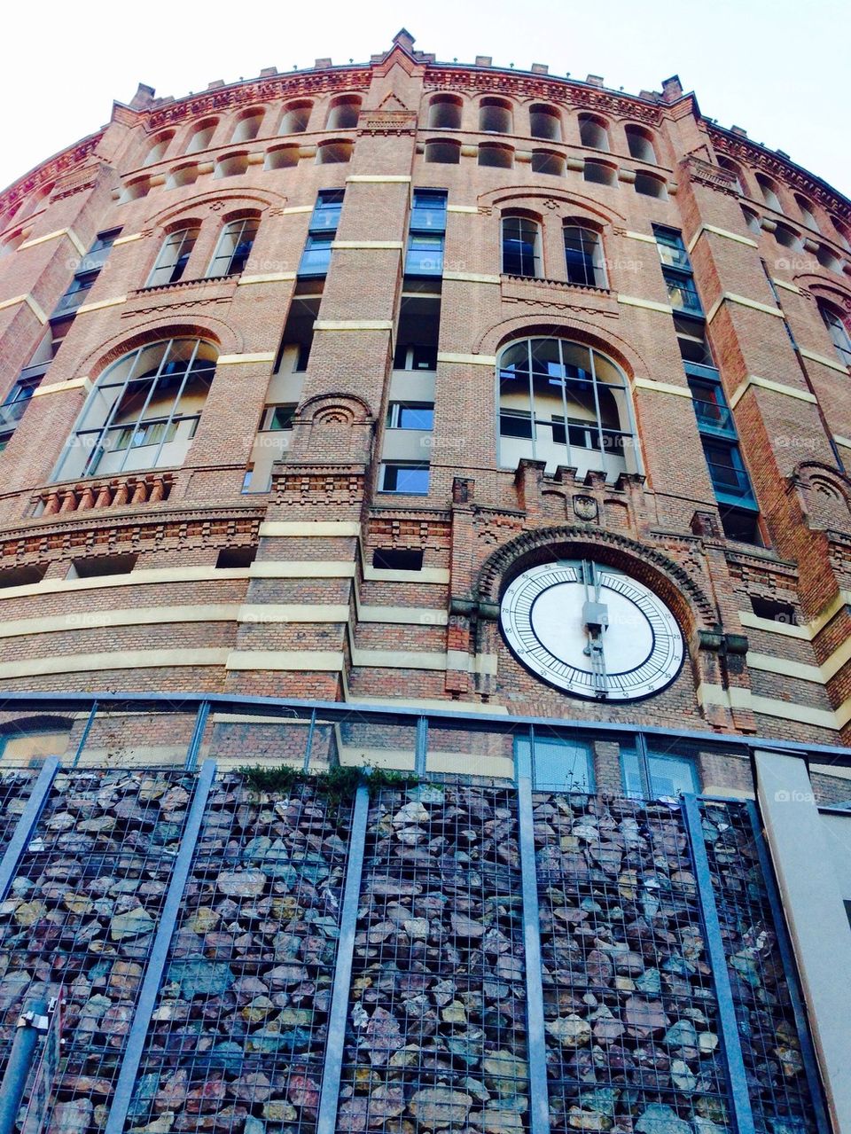 smart historical building in circular shape