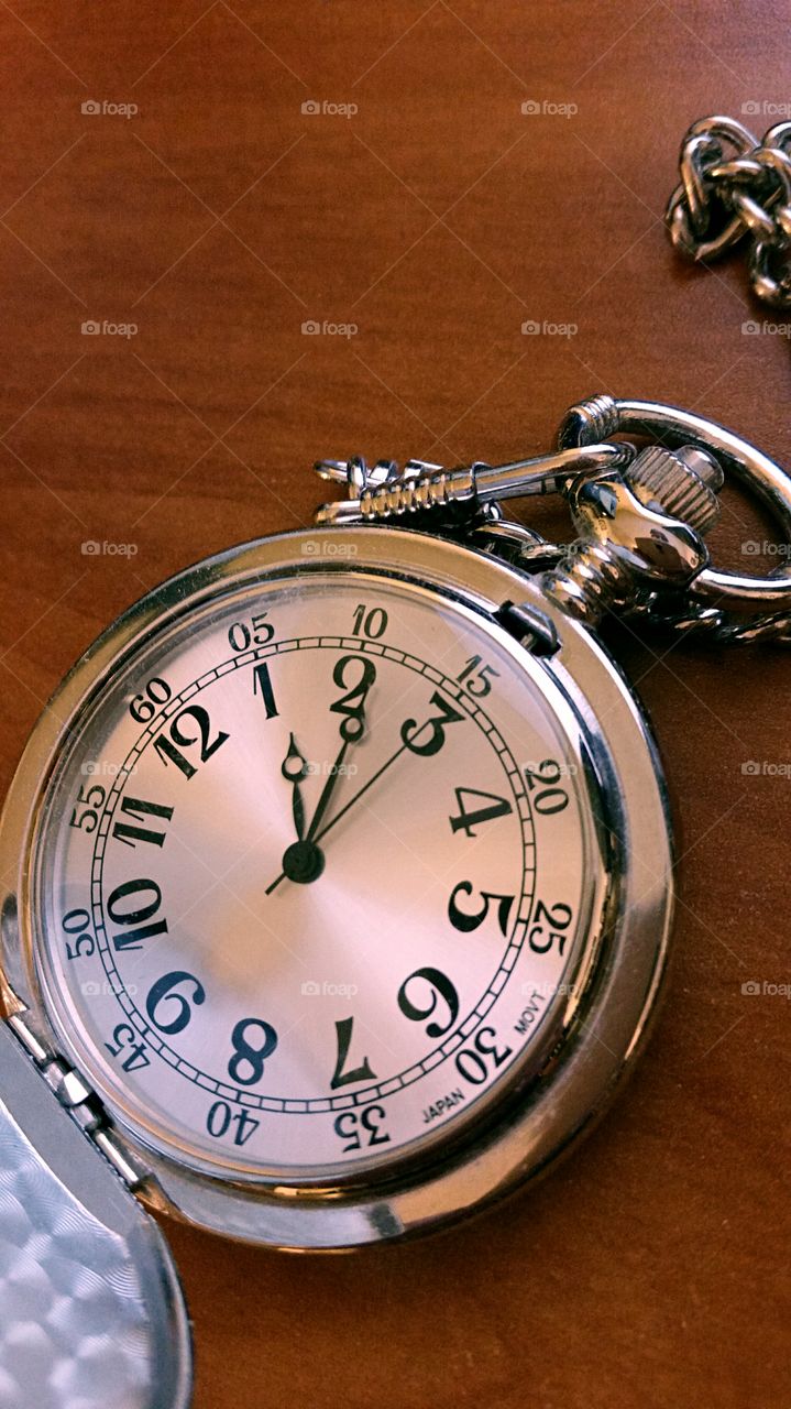 Timekeeper . Shiny new pocketwatch 