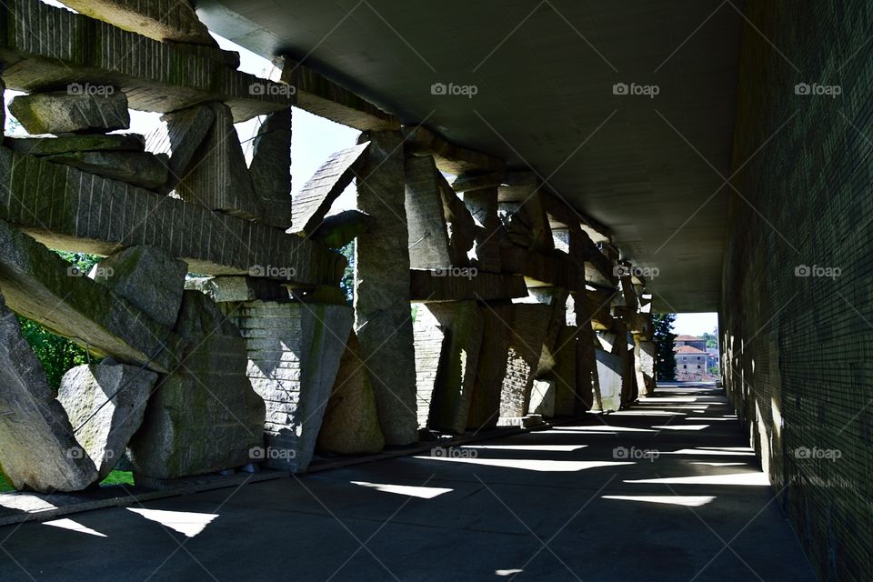 Sede de la SGAE. Inside view. Santiago de Compostela.