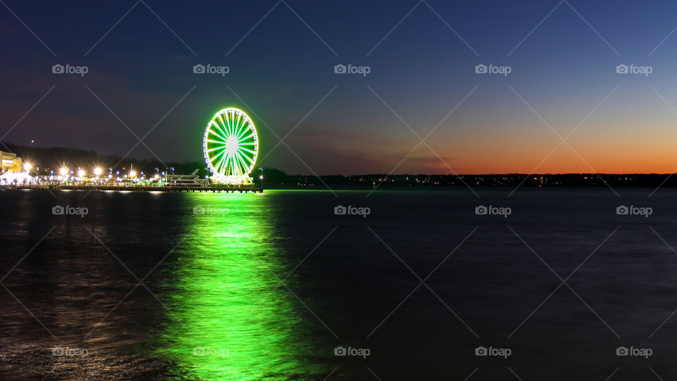 Night Falls on the Waterfront