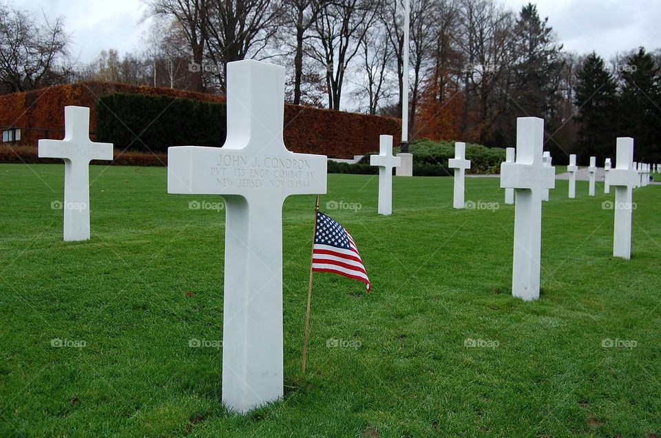 American Military Cemetery in Luxembourg