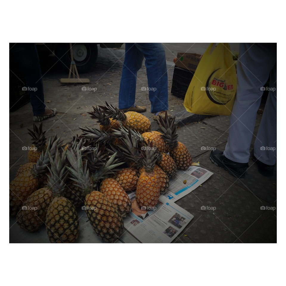 Fruit, Food, Desktop, Pineapple, Market