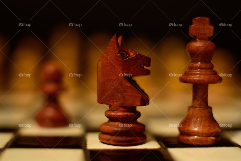 Tiny chess set