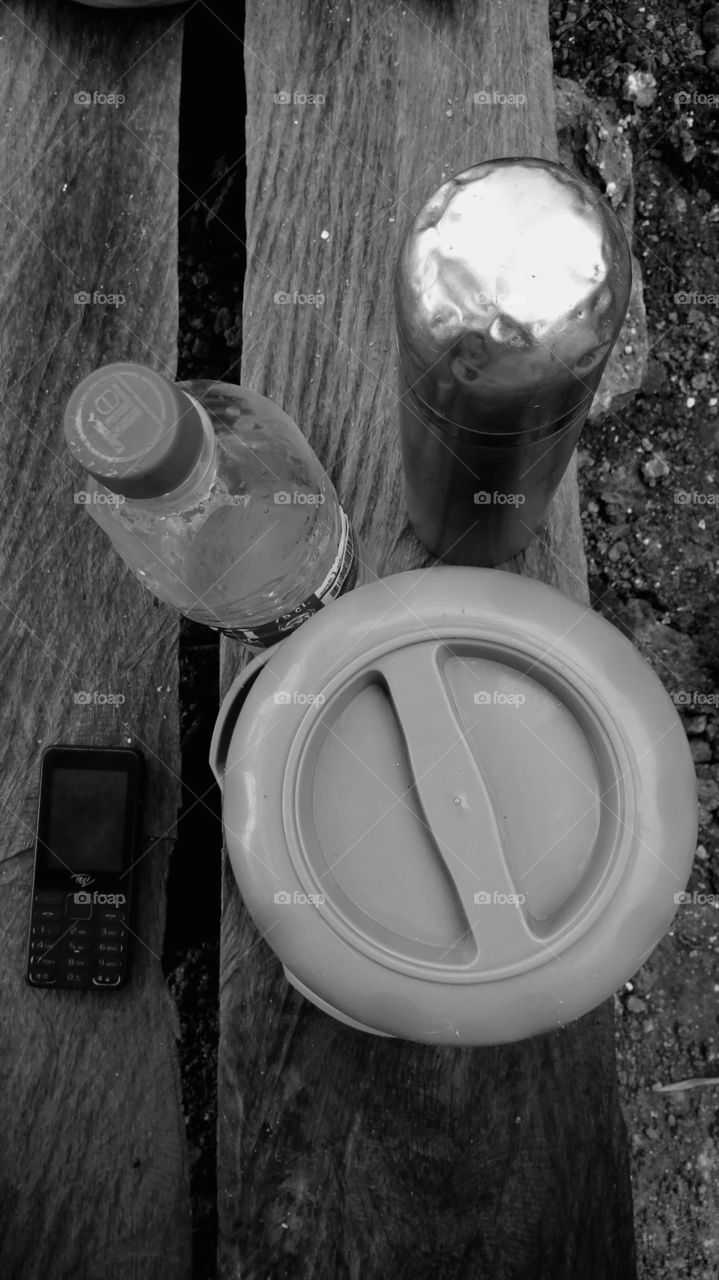 water bottle, food warmer and cooler,  water flask and handset