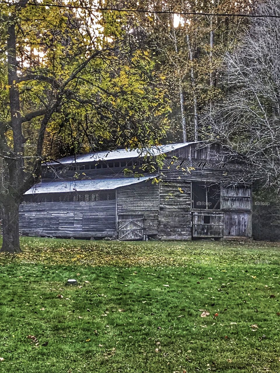 Old Barn in the mountains 