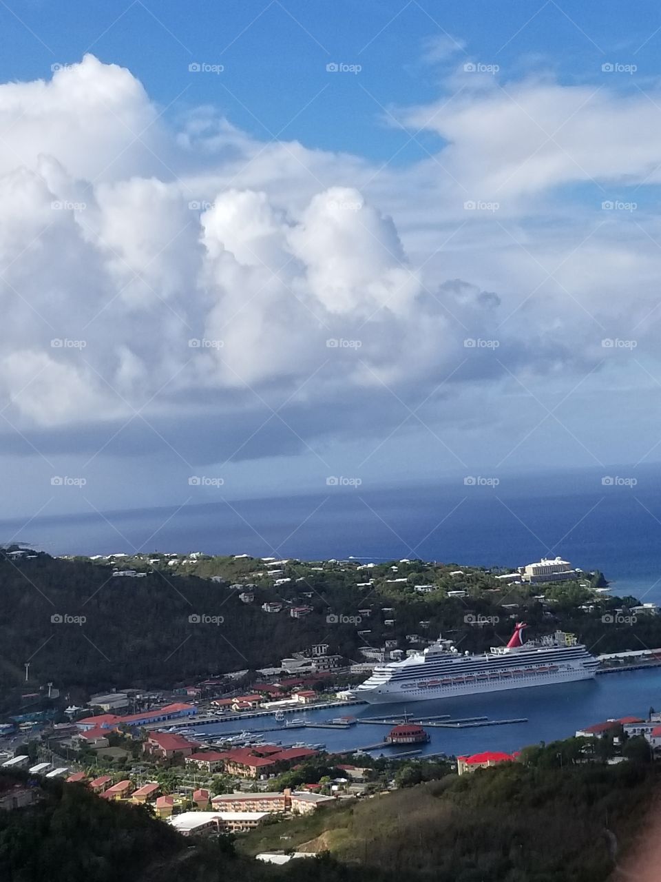 The top of St Thomas .