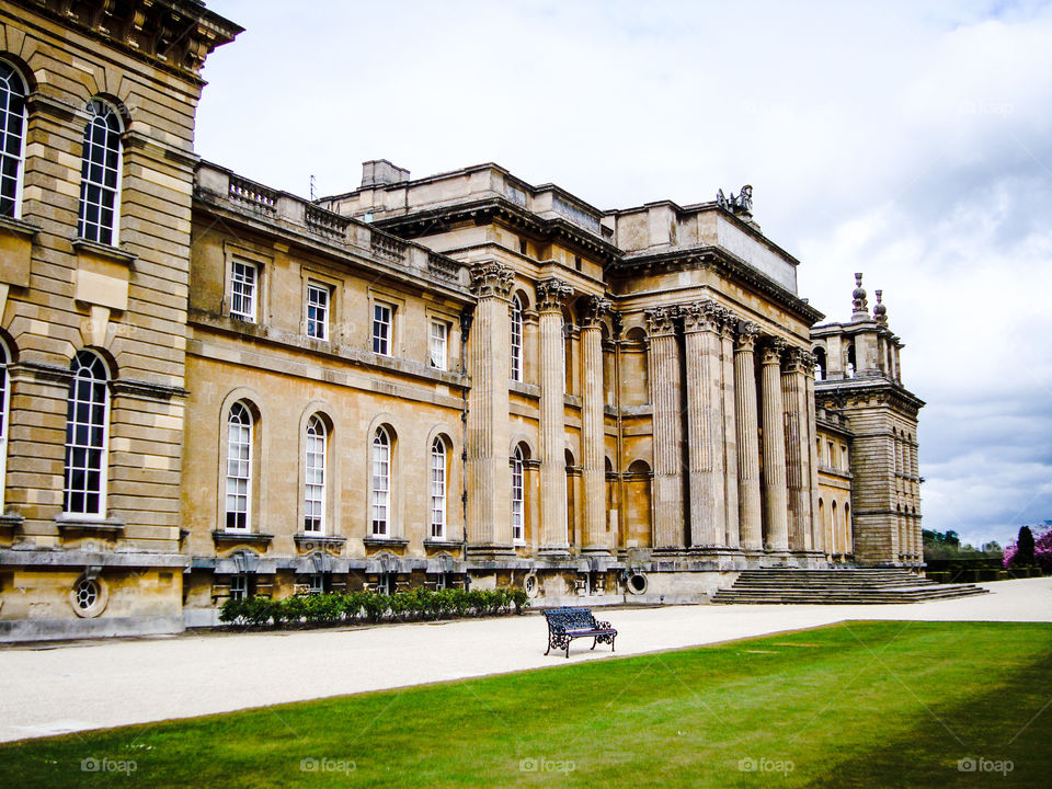 Blenheim Palace - a historic country house in England and birthplace of Winston Churchill