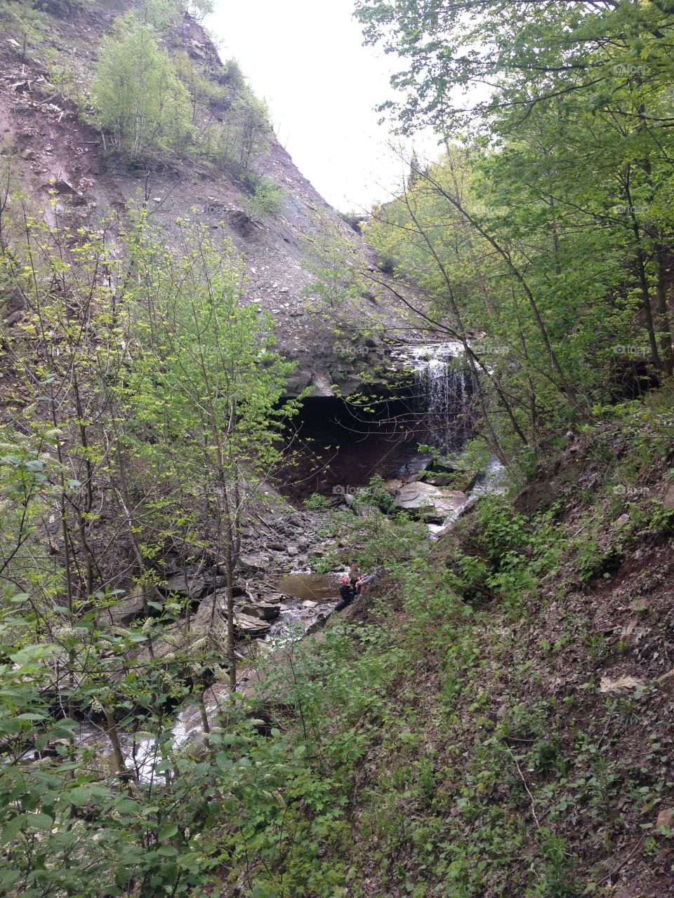 Waterfall trail