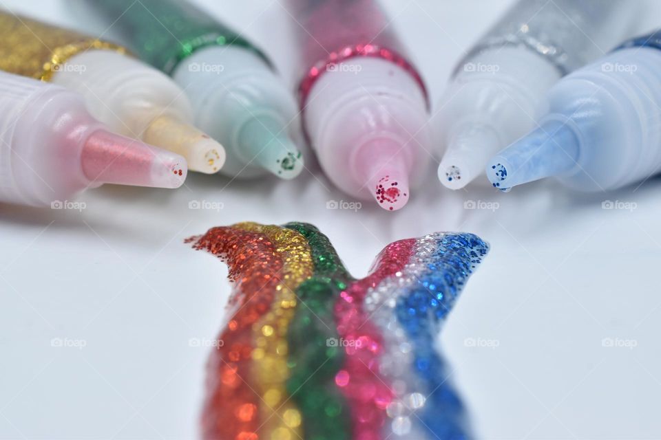 Glitter pens 