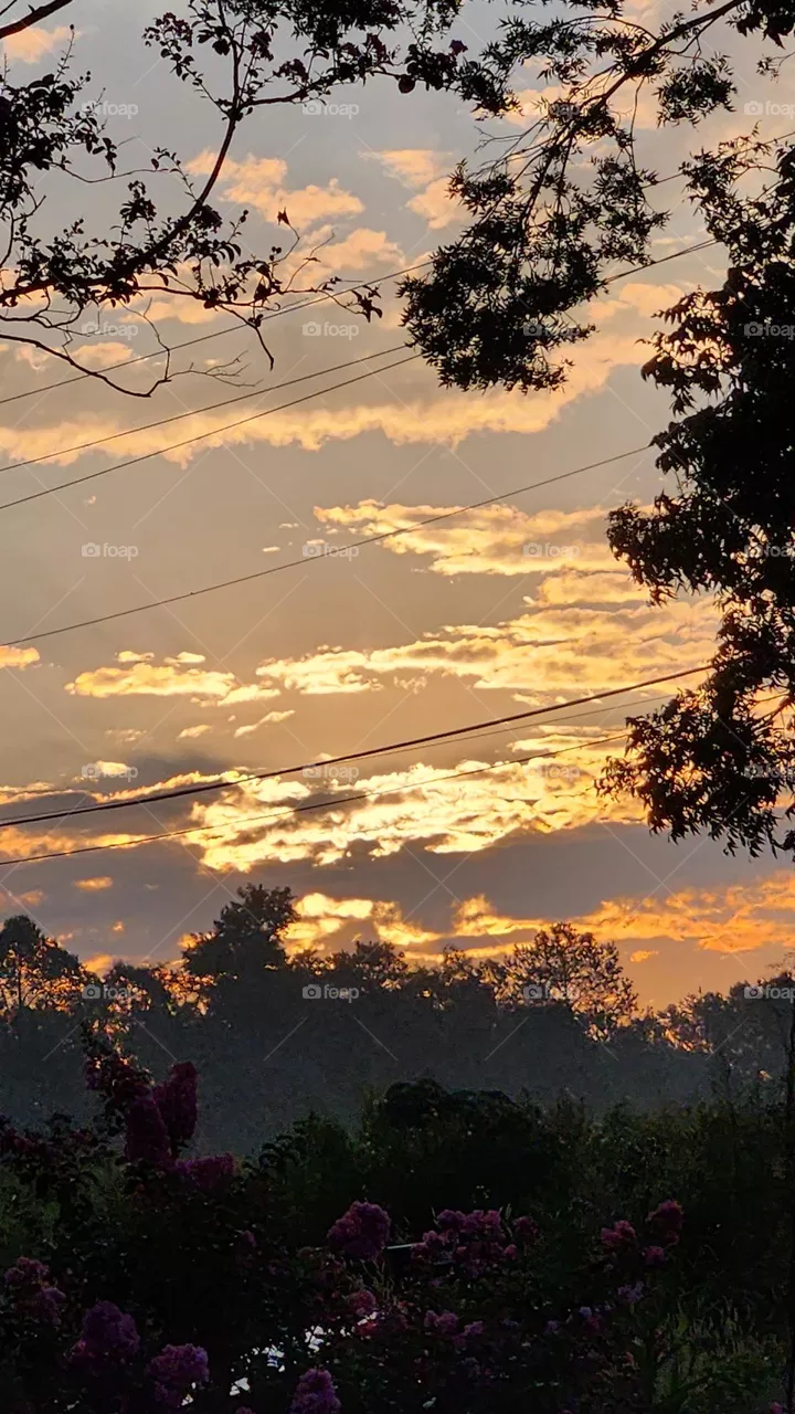 Glowing Clouds