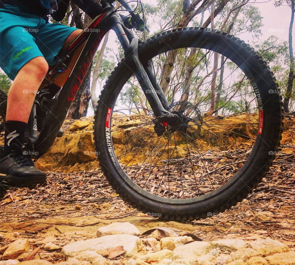 Mountain biking specialized bike rocky trail wheel