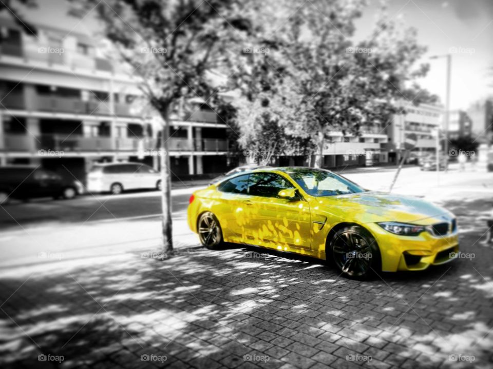 #bmw #metallic #yellow #sport #rims #bw