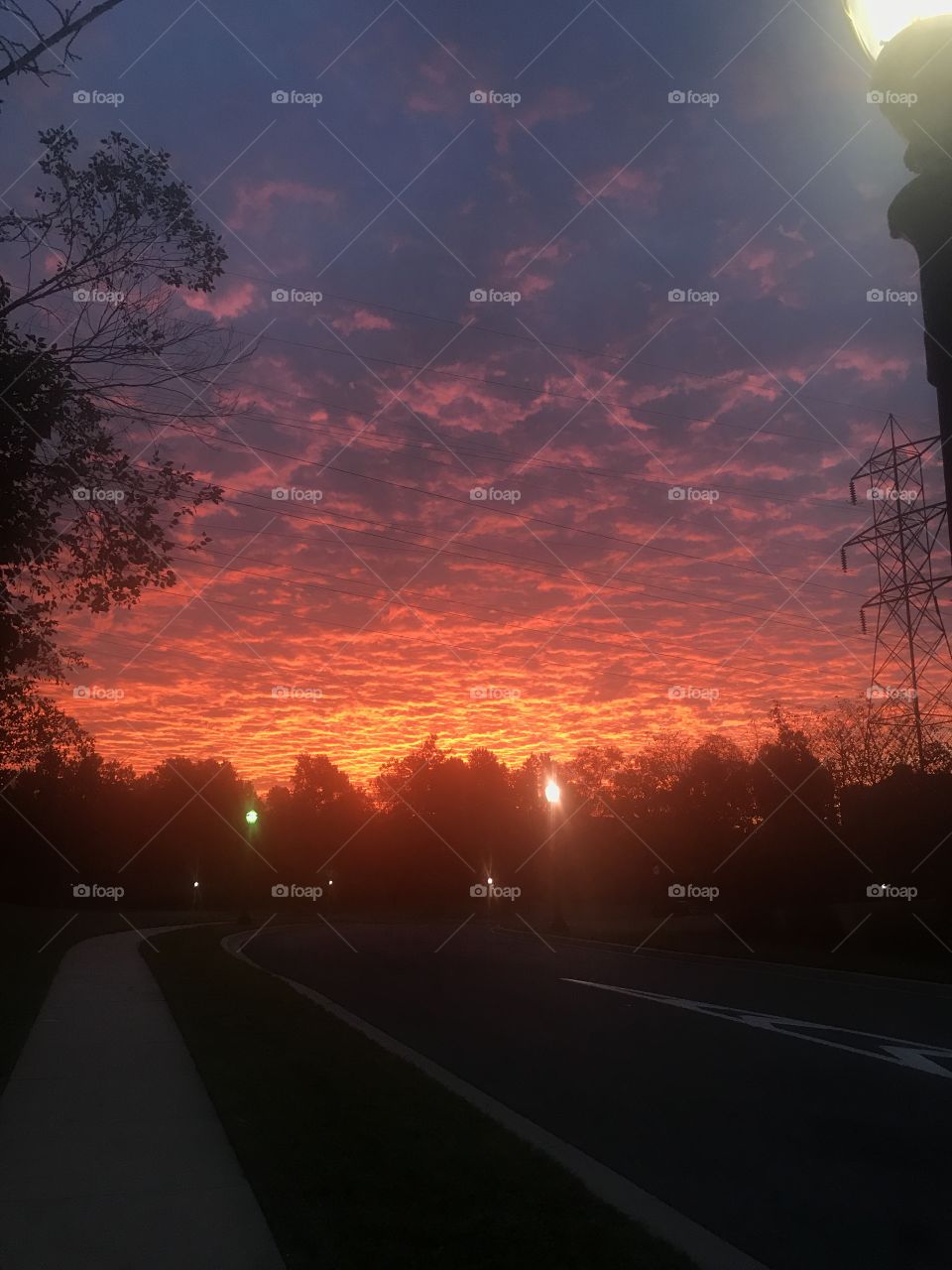 A beautiful sunset