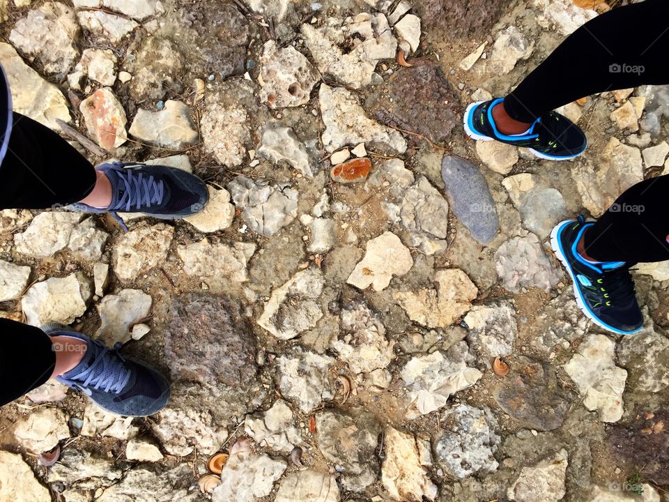 Exploring the mountains of Haiti with a friend...