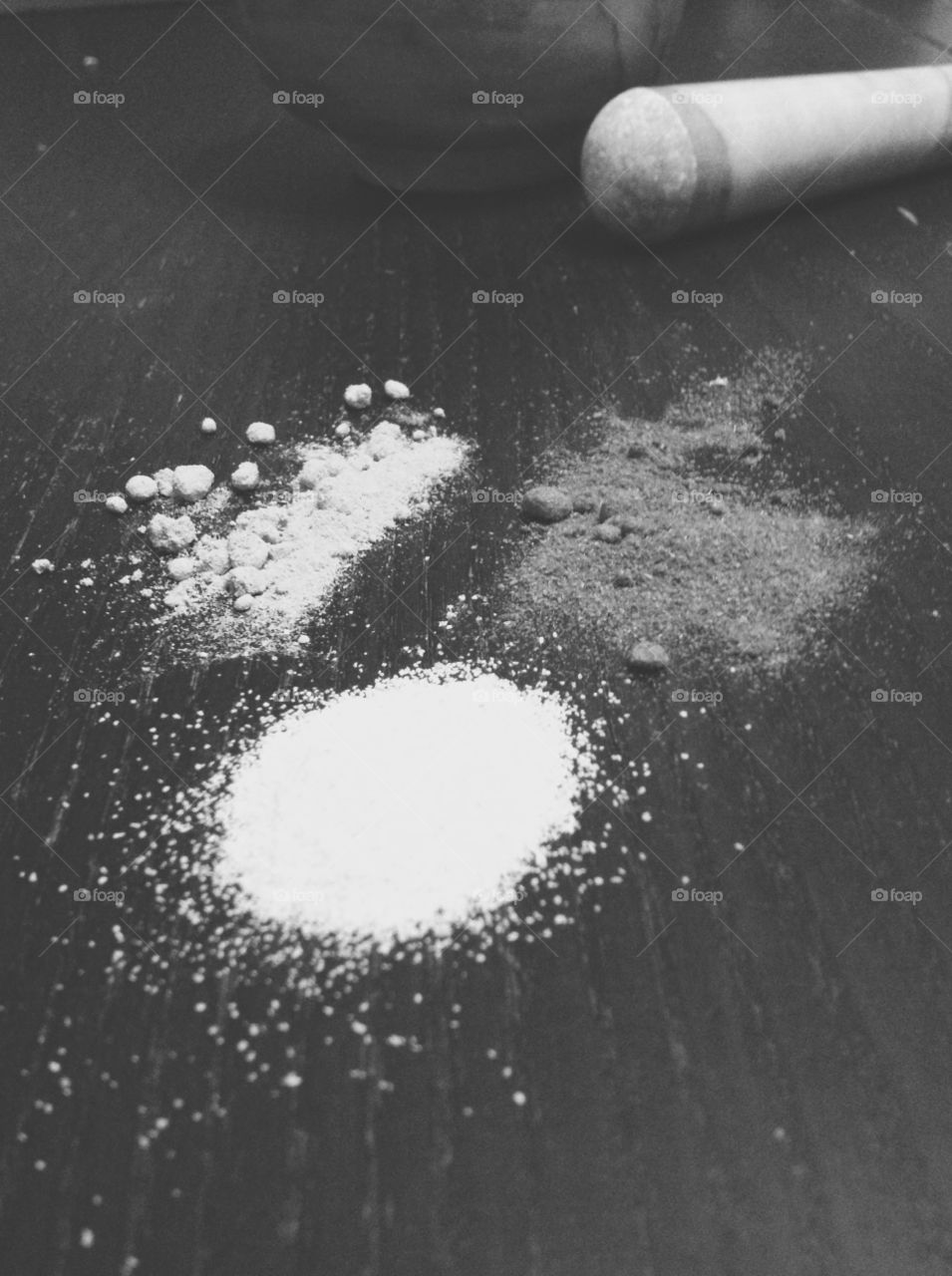 Three shades of spices