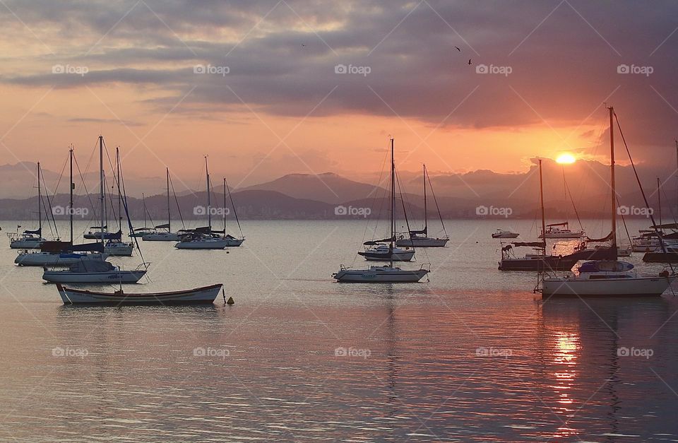 Sunset of Brazil 