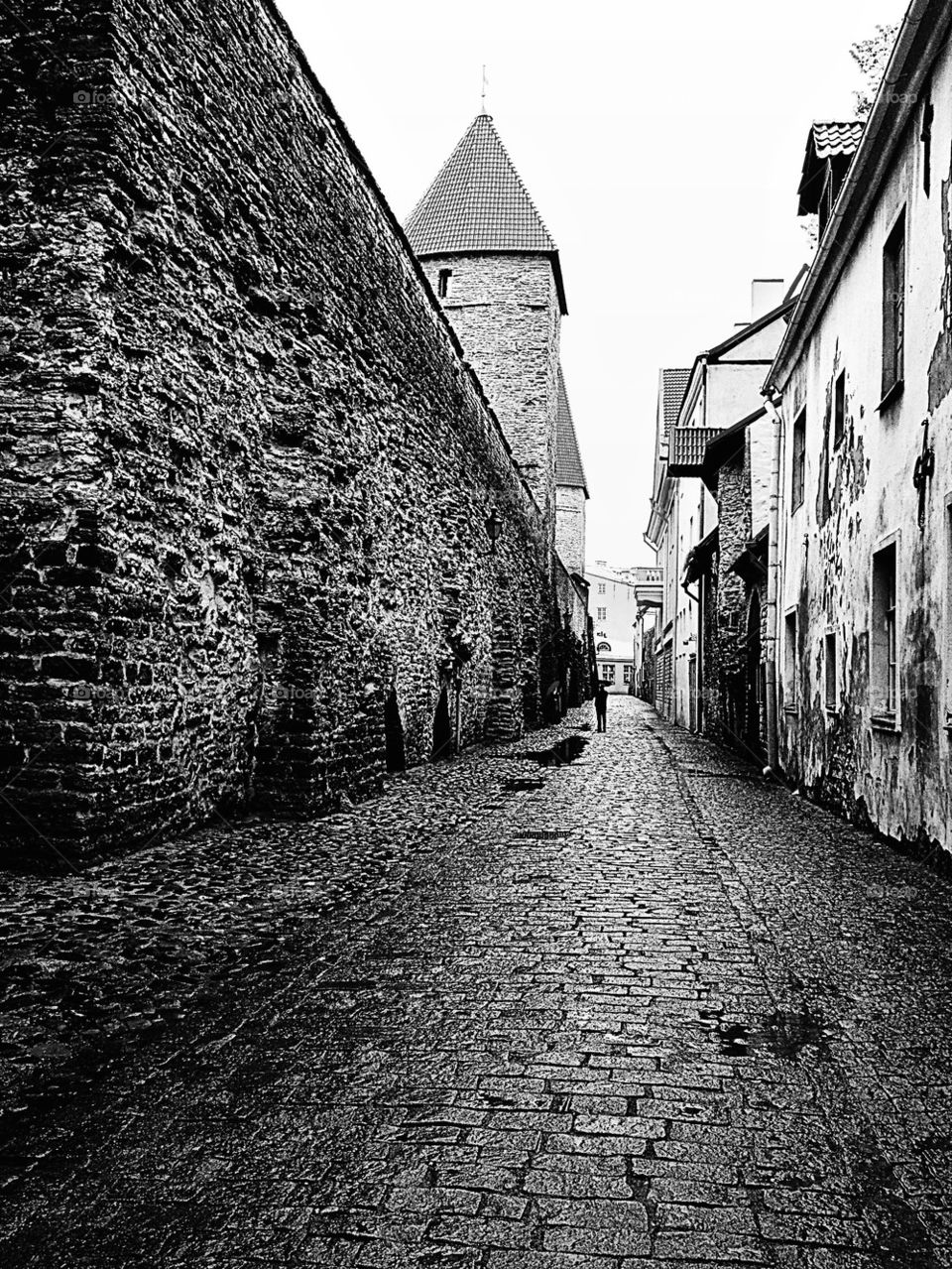 STREET IN BW