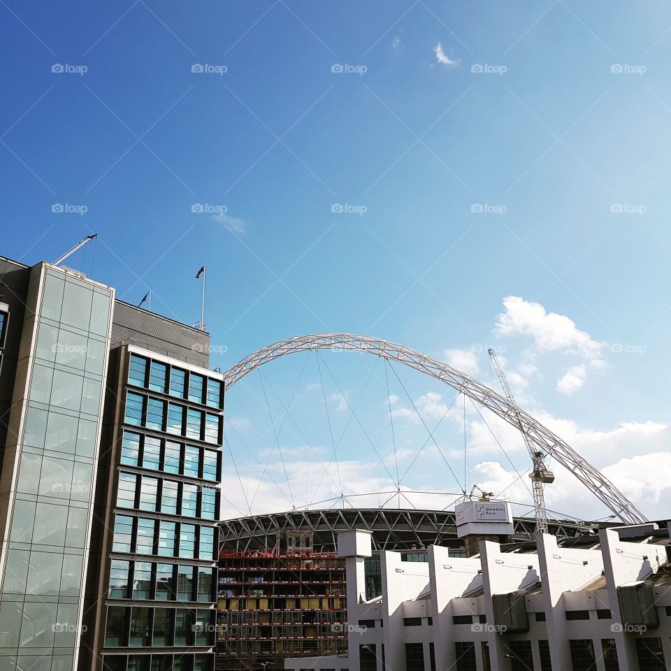 Wembley National Stadium London.