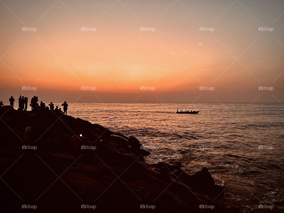 Natural photography - Seascape - Silhouette 