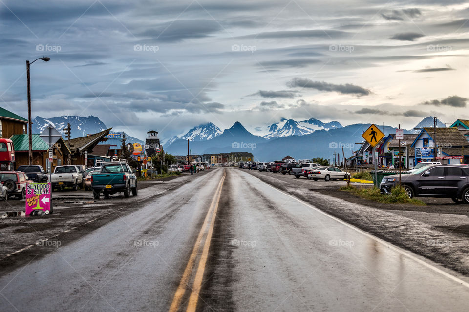 Downtown Homer, Alaska