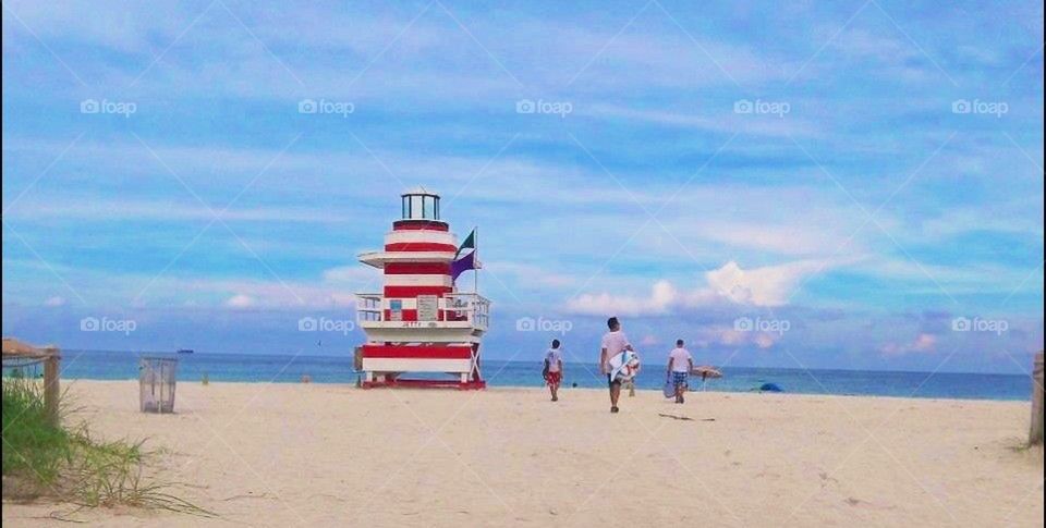 Lighthouse lifeguard