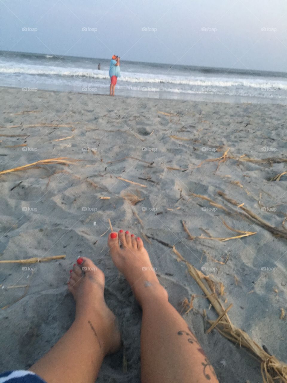 Chillin at the beach