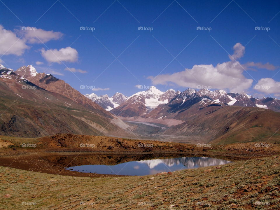 Himalayan glacier lake