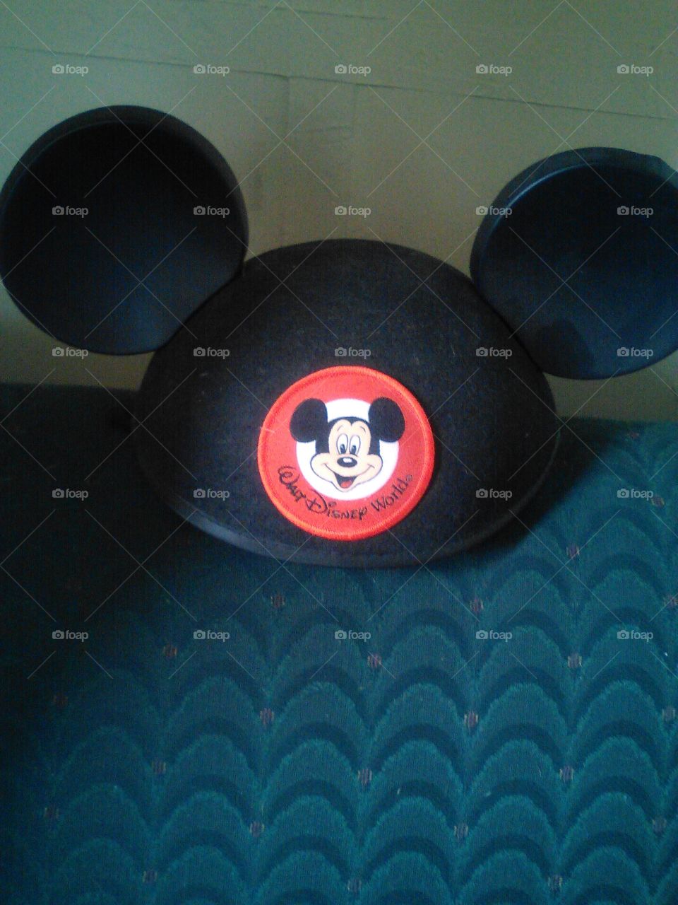 Mickey Mouse ears. i got my ears when i worked at walt disney world in florida