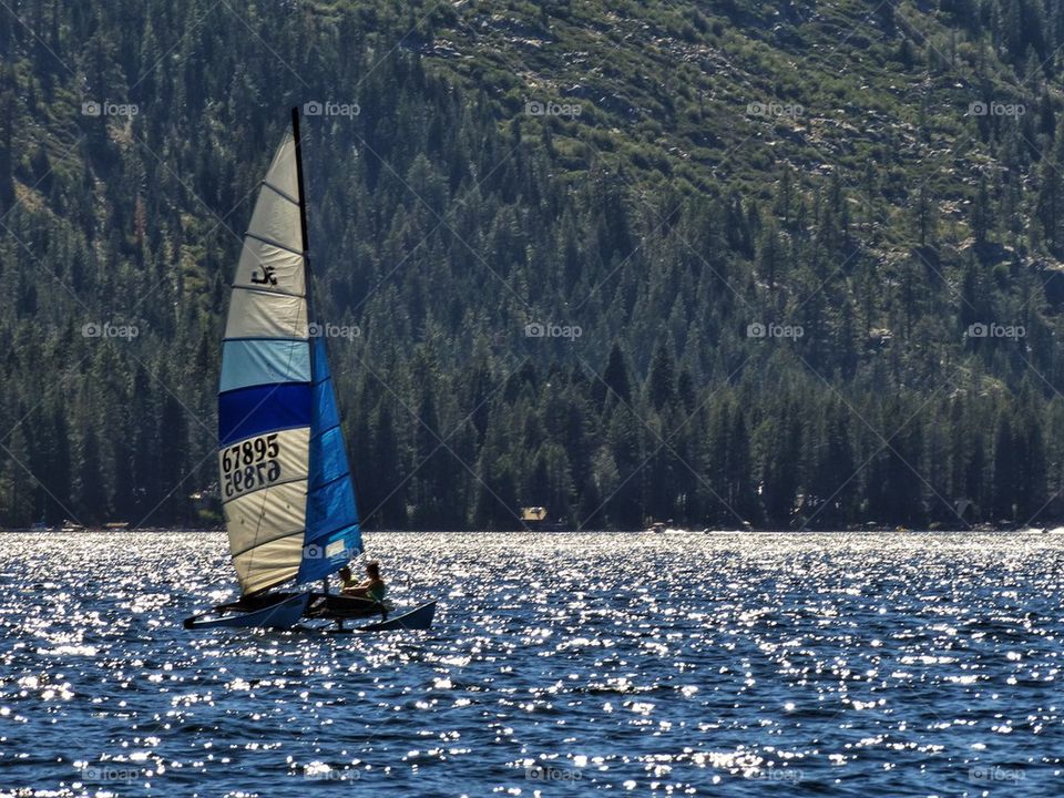 Sailing A Catamaran

