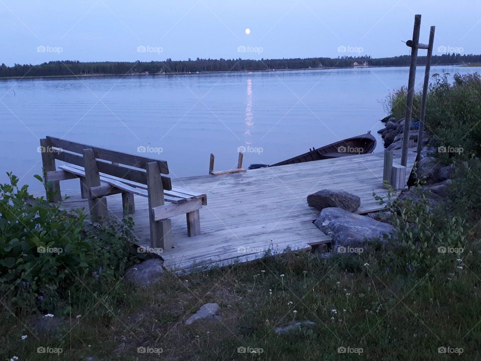 Summernight in Finland