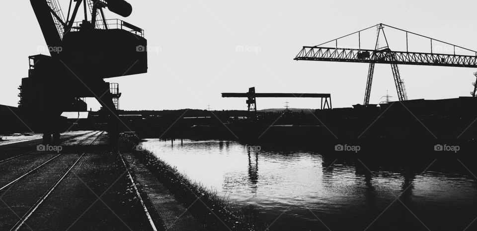 Rheinhafen Koblenz Germany